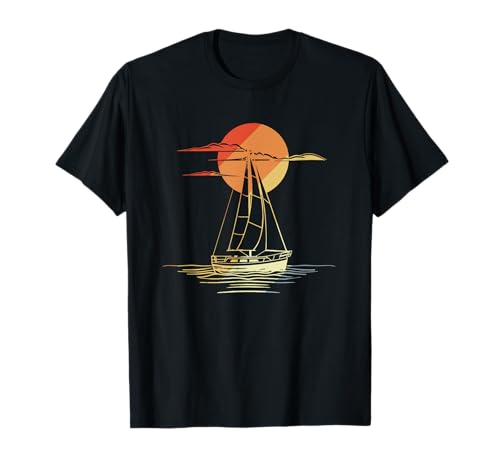 Vintage Segeln Segler Hochseesegeln T-Shirt
