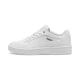 PUMA Damen Court Classy Turnschuhe, White Silver Metallicr, 40 EU