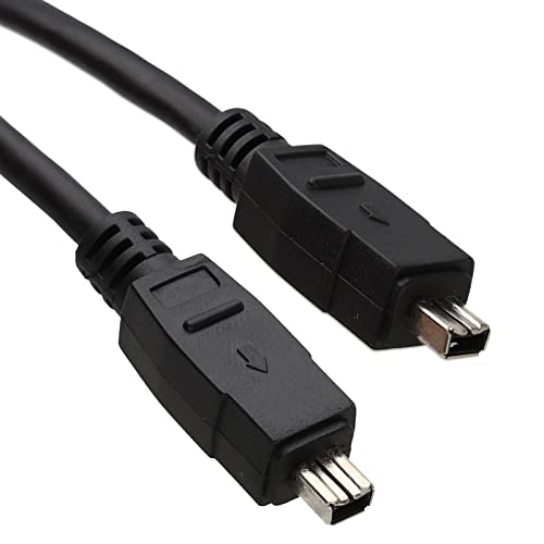 Firewire IEEE 1394 4 Polig Zum 4 Polig Kabel DV-Out Camcorder Anschlusskabel 1 m [1 Meter/1m]