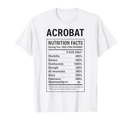 Acrobat Fakten T-Shirt