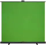 Elgato Green Screen XL - Extrabreites 2x1.82m Chroma-Key-Panel, Faltenfreies Material für Hintergrundentfernung für Streaming, Videokonferenzen auf Instagram, YouTube, TikTok, Zoom, Teams, OBS