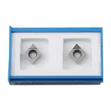 PCD-Einsätze CCGT09T302 für CNC-Drehmaschine für Aluminiumverarbeitung, 2 Stück