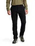 RevolutionRace Adventure Cargo Stretch Pants für Herren, Wanderhose für viele Outdoor-Aktivitäten, Black, L