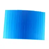 Hoement 10 Stücke Heller Farbfilm Blaufilter Klar Jel Blau Spielzeug Transparent Farbfilm Kunststofffolien Lernspielzeug Beleuchtung Filter Blatt Farbfilter Filmblätter Fotografie