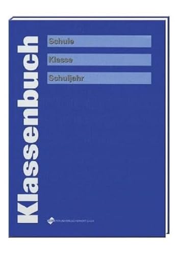 Klassenbuch, blau