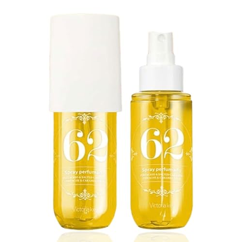 Damen Eau de Parfum Bodyspray - Frischer & aromatischer Duftnebel Fruchtiges für Haar & Körper, langanhaltend Feuchtigkeitsspendende - Ideal für unterwegs & Geschenk (62#)