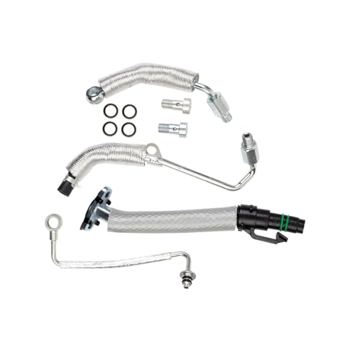 Chuuparts Turbo-Ölrücklaufleitung und Ölzufuhrrohr-Set 55568031 55592600 55567067 55587854 25198546, kompatibel mit Cruze Sonic Trax Cruze Limited, kompatibel mit Buick Encore