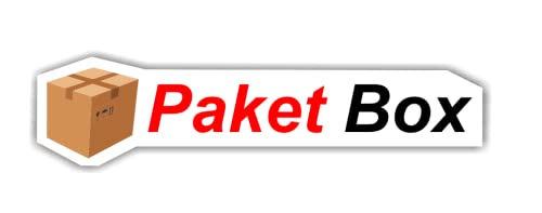 Paketbox Kennzeichnung Aufkleber für Ihre Paketbox Symbol Aufkleber (RP37) (17 cm x 4 cm)