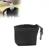 LUCKKY Golf Club and Golf Ball Cleaning Bag, Reinigungsbeutel für Golfschläger und Golfbälle, Abnehmbarer Clip, maschinenwaschbar, reinigt Schlägerrillen, Golfzubehör-Reinigungstasche