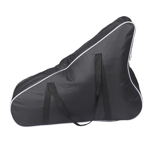 BESTonZON Aufbewahrung Tasche Für Harfen Daumen Harfe Instrumententasche Für Harfenleier Werkzeugtasche Tragetasche Für Leier Harfen-tragetasche Köder-tragetasche Oxford-stoff Black