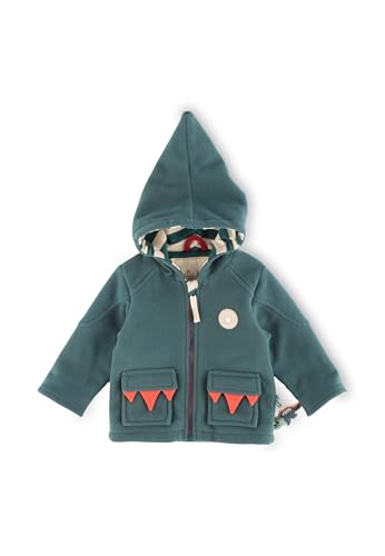 Sigikid Baby-Jungen Fleecejacke aus Polarfleece mit Baumwollfutter