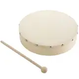 Handtrommel - Rahmentrommeln, 10 -Zoll -Trommel, 8 -Zoll -Trommel | Musikalisches Percussion -Instrument, Anfänger Kindertrommeln, Erwachsene Praktizieren, 10 Zoll 8 Zoll Musical Handheld -Tro