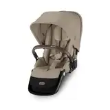 CYBEX Gold Sitzeinheit für Kinderwagen GAZELLE S und e-GAZELLE S, Ab Geburt bis ca. 4 Jahre, Almond Beige