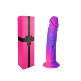 15-cm-Dildo für Anfänger, kleiner realistischer Dildo mit starkem Saugnapf, süßer und kleiner lila-rosa Analdildo, Silikon-G-Punkt-Vaginal- und Analtraining, geeignet für Frauen, Männer und Anfänger