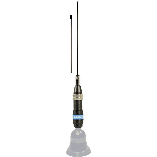 CB Albrecht Racer 90 Antenne, 115cm inkl. Kabel, Schwarz