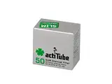 actiTube' Aktivkohlefilter SLIM (10x50Stück) - Megabox, 500 Stück (1er Pack)