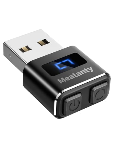 meatanty Metall 3 Modi Maus Jiggler, USB Mouse Jiggler mit Modus und EIN/AUS, Maus Beweger mit Digitalanzeige und Schutzhülle, Verhindern Sie, DASS der Computer in den Energiesparmodus wechselt