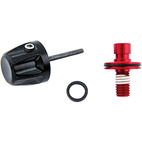 Rockshox Rebound Adjuster Knob/Bolt Kit schwarz 120mm