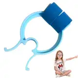 Nasenclip – Nasenstöpselclip aus Schaumstoff, Rutschfester Nasenclip für Kinder | Einweg Nasenclip, Lungenfunktionstest Atemtraining Spirometrietest Nasenclips, für Schwimmanfänger Profischwimmer