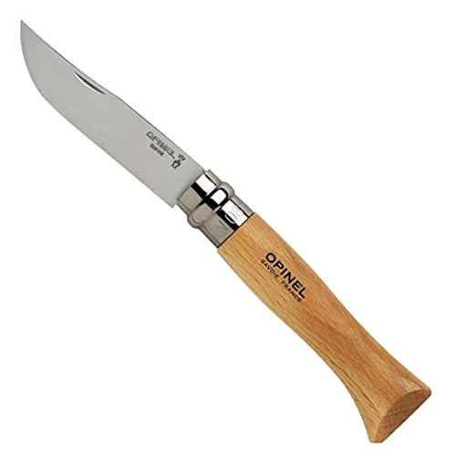 Opinel Unisex O123080 Messer, Hartholz Braun, N°8 EU