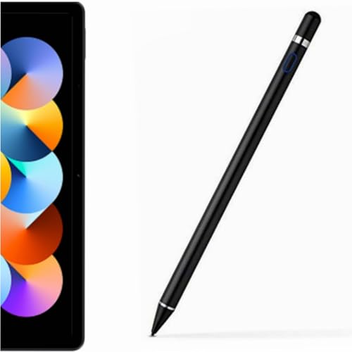 Stylus kapazitiver Stift aktiver Stift für Redmi Pad 2024, für Redmi Pad Pro Se M7 Tablet Wiederaufladbar elektromagnetische Touch Screen Pen 4096 Pression (Schwarz)