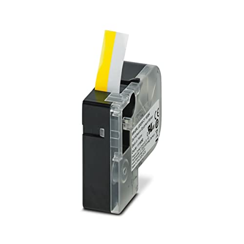 Phoenix Contact MM-EML (EX8) R C1 YE/BK Beschriftungsband Schwarz für THERMOFOX, THERMOMARK GO, THERMOMARK GO.K auf Gelb