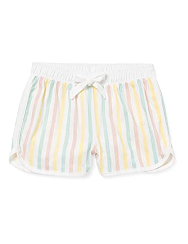 Sanetta Mädchen Shorts Stripe gelb Pyjamaunterteil, Lemon, 128