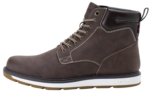 Levi's Herren Marshall Boots, Dunkelbraun, 47 EU