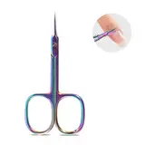 Nagelhautschere Extra Fein Hautschere Profi Nagelhautschneider Edelstahl Nagelhaut Schere für Fuß und Fingernägel Cuticle Cutter Cuticle Scissors Nagelhautentferner Cuticle Remover Maniküre Schere