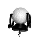 Sbyzm Magnetischer Golfball-Riever, 1 x schraubbarer Golfball-Greifer für Putter, Golfball und Schläger-Pick-Up-Werkzeug mit faltbarer Kralle, einfache Installation