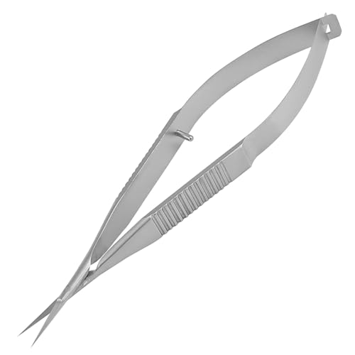Mikrochirurgische Schere Einzigartiges Design Nadelhalter Gerade Und Gebogene Flache Griffe Nahtbindezange Mikro- Ophthalmologisches Chirurgisches Instrument