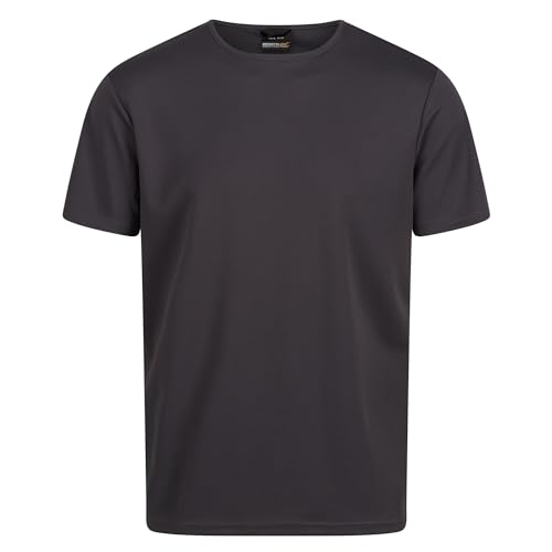 Regatta Professional Herren Mens Pro Wicking Reflective T-Shirt, Grau, 4XL