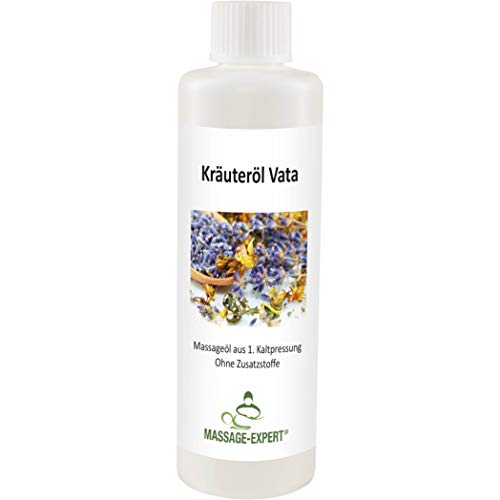 Ayurveda-Kräuteröl Vata von MASSAGE-EXPERT, erste Kaltpressung, 250 ml