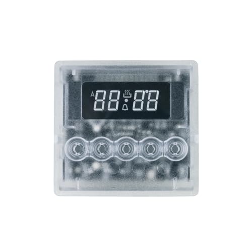 easyPART Kompatibel/Ersatz für EUROPART 10032015 Zeitschaltuhr Timer Anzeige Uhr Bedienmodul Kochfeld Backofen Herd ALTERNATIV Smeg 816290735 cc cs cx fs nl sa scb scd se UVM.