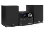 SHARP XLB517DBK Mirco-Soundsystem 45W (Digitalradio mit DAB, DAB+ und UKW/FM-Radio, Bluetooth, USB, CD, MP3), schwarz