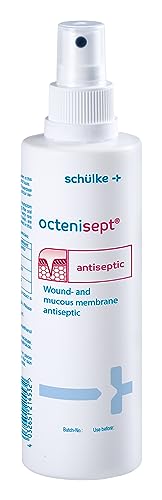 octenisept mit Sprühpumpe - wässriges Wund- und Schleimhautantiseptikum mit guter Verträglichkeit, schmerzfreier Anwendung und schneller Wirkung, 250 ml Lösung