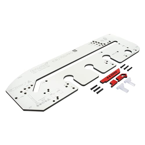 Trend Professionelle Mehrmaterial-Küchenarbeitsplatten-Schablone für Mason-Mitre-Verbindungen, bis zu 700 mm Arbeitsplattenbreite, Frontkanten-Ausrichtung, KWJ700/PRO