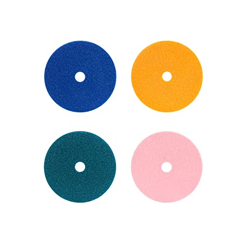 Diamant-Polierpads, 1 stück Diamant Trockenpolierpad 4 Zoll 50-6000 Körnung Schleifscheibe for Fliesen Marmor Granit Flexible Stein Keramik Polieren(4Inch 6000)