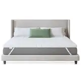 Novilla Matratzen Topper 140x200 5cm Höhe Gel Topper Memory Foam MatratzenTopper für Boxspringbett Wohnwagen Schlafsofa Matratzenauflage Bezug Waschbar Oeko-TEx