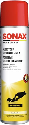 SONAX KlebstoffRestEntferner (400 ml) zur schnellen und rückstandslosen Entfernung von Klebstoffresten & Papier-Haftetiketten | Art-Nr. 04774000