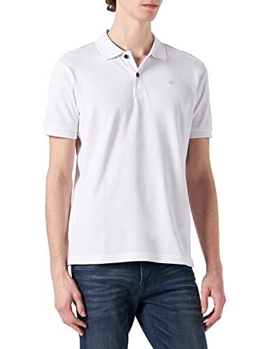 LERROS Herren Regular Fit Poloshirt Polo 2003200, Einfarbig, Gr. X-Large, Weiß (white 100)