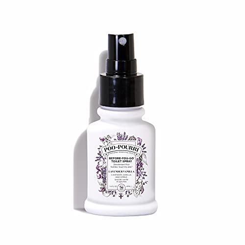 Poo-Pourri Toilettenspray Vanille Minze 41 ml. beruhigende Mischung aus natürlichen ätherischen Ölen von Lavendel, Vanille und Zitrusfrüchten wc