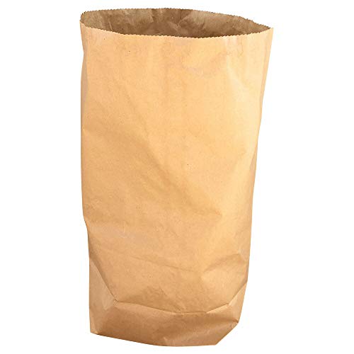 VEPATIM 25 Papiersäcke Papierbeutel kompostierbar 120L | 700x950+220mm 2-lagig stark braun