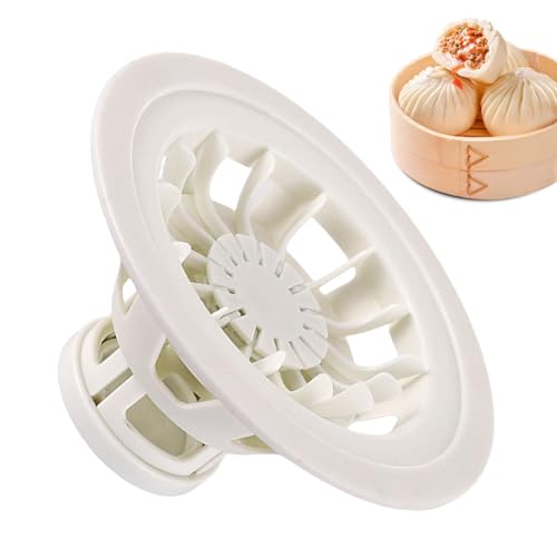 Baozi Maker – Abs Dampfbrötchenmacher, automatischer Baozi Maker | Baozi Diy Pastry Pie Dumpling Maker Formwerkzeug, platzsparende Dampfbrötchen Dumpling Maker Form für Foody Friends hausgemachte Bao-