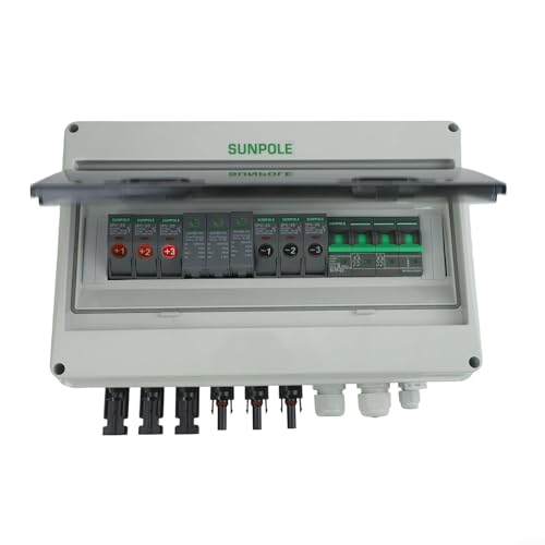 Solarenergieeffizienz IP65 wasserdichte DC-Kombinationsbox mit Echtzeiterkennung und Fernkommunikation