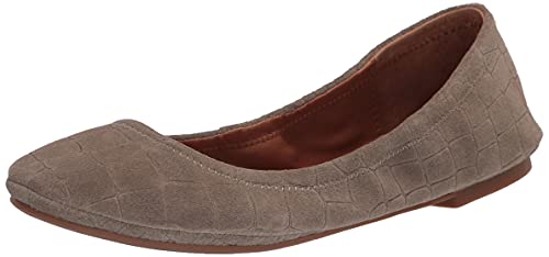 Lucky Brand Damen Emmie Flat Ballerinas, Versteinert, 35.5 EU