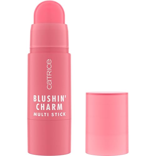 Catrice Blushin' Charm Multi Stick, Rouge, Nr. 010, Pink, sofortiges Ergebnis, natürlich, strahlend frisch, vegan, ohne Parabene, ohne Mikroplastikpartikel, Nanopartikel frei, 1er Pack (5.5g)