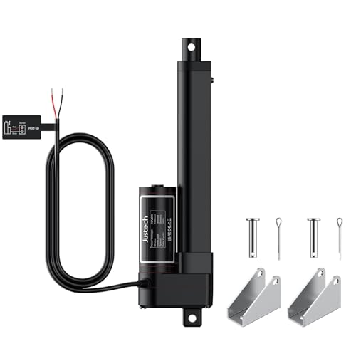 Justech Linear Actuator 150mm/6in Linearantrieb 3000N/660LBS IP65 Wasserdicht Motor Lineartechnik Aktuatoren