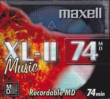 Maxell XL-II 74 min Minidisc