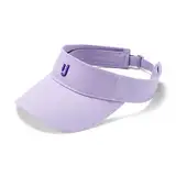 Johnny Urban Visor Cap Damen und Herren Lila - Terry - Sonnenschutz fürs Gesicht - Verstellbare Visier Kopfbedeckung aus Baumwolle - Sommer, Festival, Urlaub